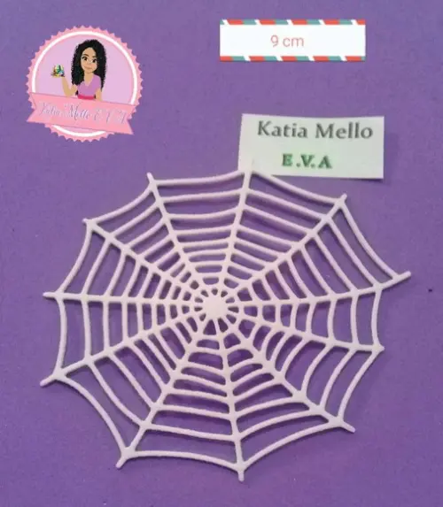 Teia de Aranha em eva 9 cm