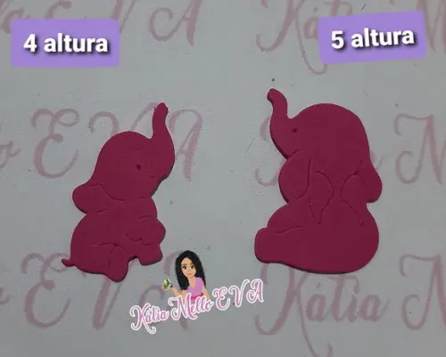 Urso em eva 4 cm