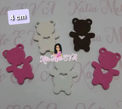 Urso em eva 4 cm