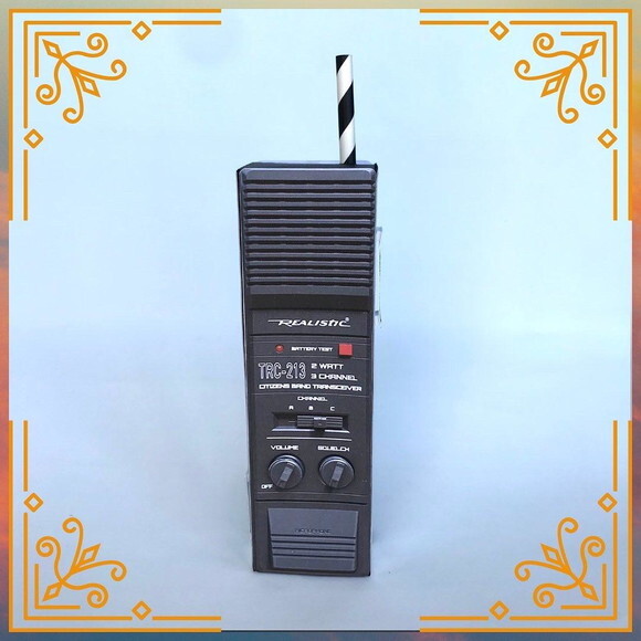Caixa Walkie-talkie 3d Stranger Things