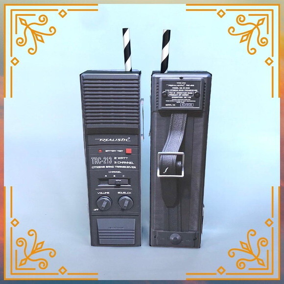 Caixa Walkie-talkie 3d Stranger Things