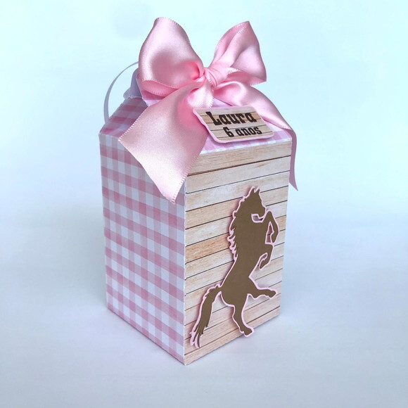 Kit Clássico Especial Personalizado Cavalo Menina: 20 Peças