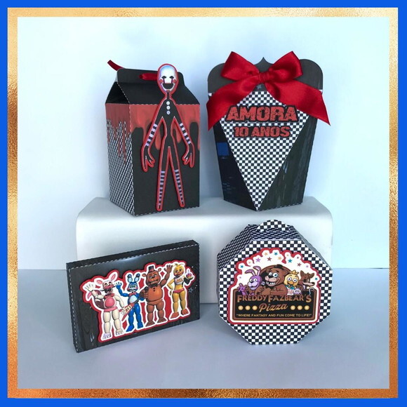 Kit Clássico Especial Personalizado Fnaf: 20 Peças