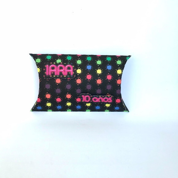 Kit Clássico Personalizado Neon (modelo 2): 20 Peças