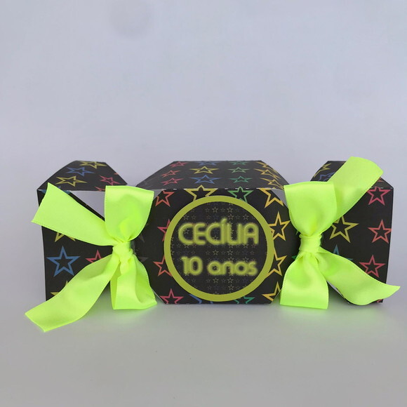 Kit Clássico Personalizado Neon (modelo 3): 20 Peças