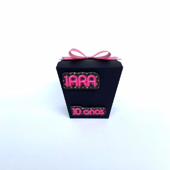 Kit Clássico Personalizado Neon: 20 Peças