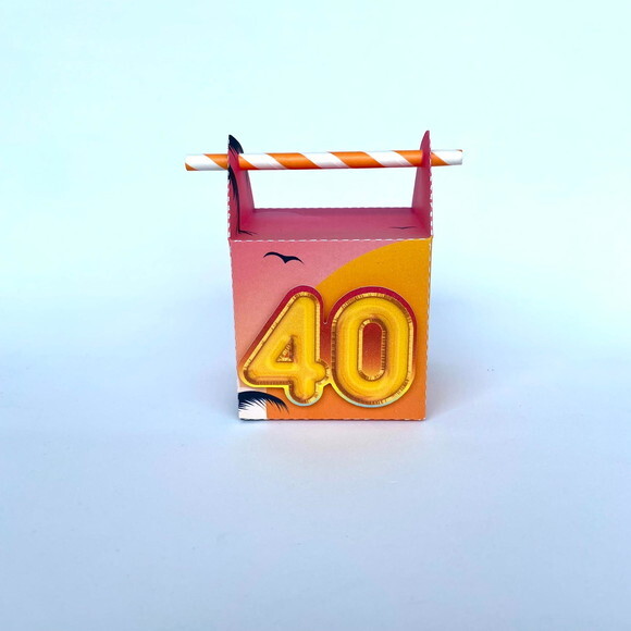Kit Clássico Personalizado Tardezinha: 60 Peças