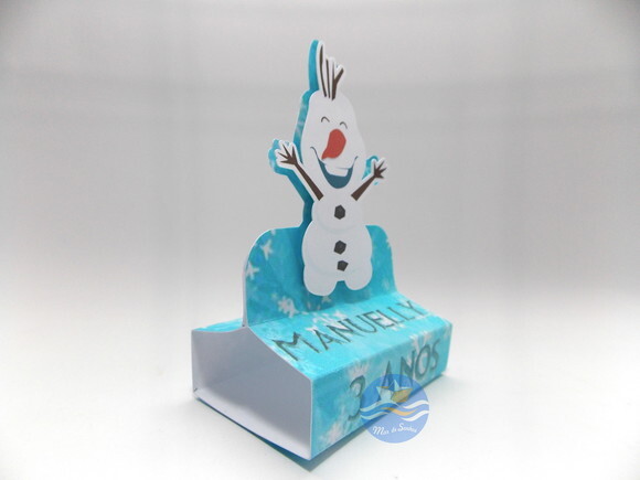 Porta Bis duplo 3D Frozen cute