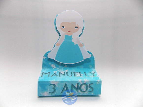 Porta Bis duplo 3D Frozen cute