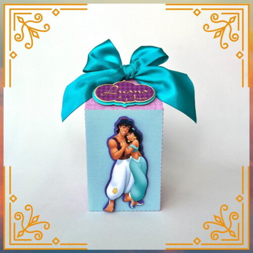 Kit Clássico Especial Personalizado Aladdin: 20 Peças