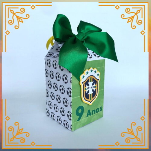 Kit Clássico Personalizado Brasil na Copa: 20 Peças