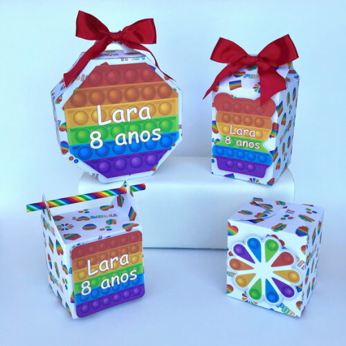 Kit Clássico Personalizado Fidget Toy: 20 Peças