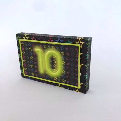 Kit Clássico Personalizado Neon (modelo 3): 20 Peças
