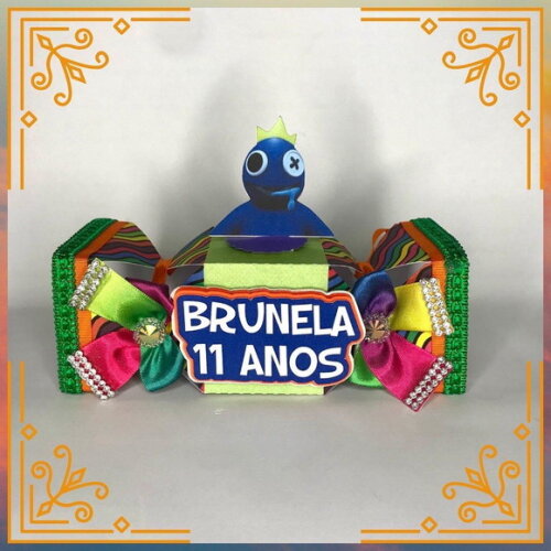 Kit Luxo Personalizado Rainbow Friends: 20 Peças