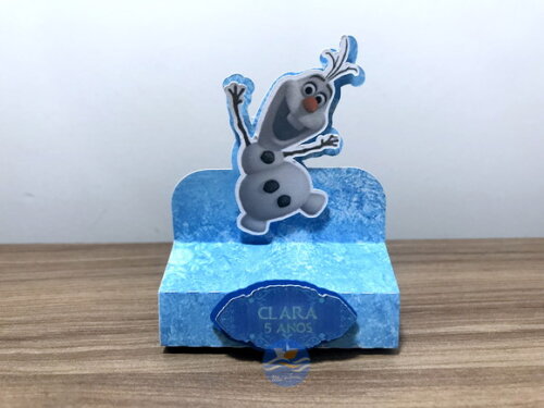Porta Bis duplo 3D Frozen
