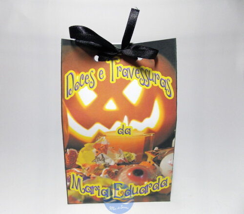 Sacolinha de Guloseimas P Halloween