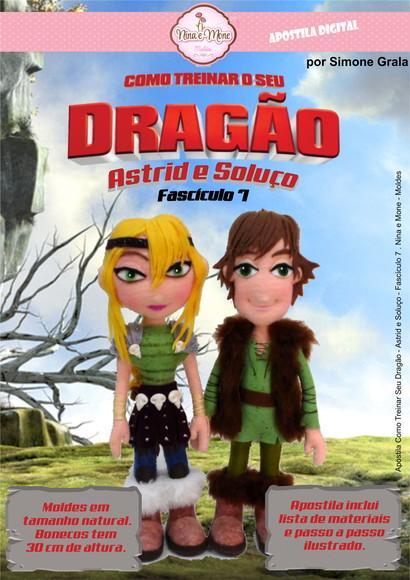 Apostila Como Treinar Seu Dragão- Astrid e Soluço -fasc 7