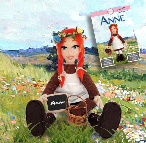 Apostila de feltro Anne