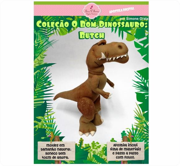 Apostila de feltro Butch - O Bom Dinossauro