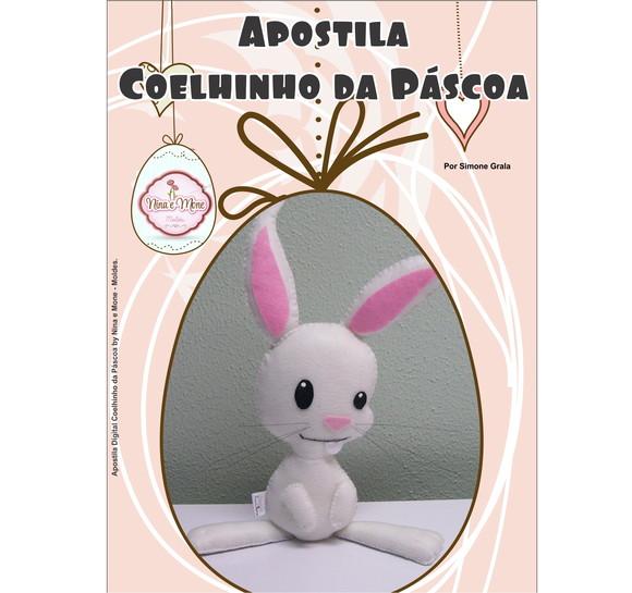 Apostila de Feltro Coelhinho da Páscoa