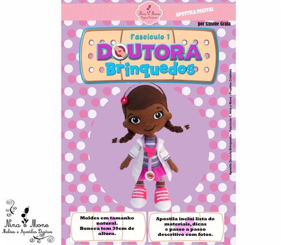 Apostila de Feltro Doutora Brinquedos - Fasc 1