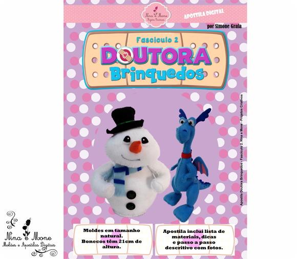 Apostila de Feltro Doutora Brinquedos - Fasc 2