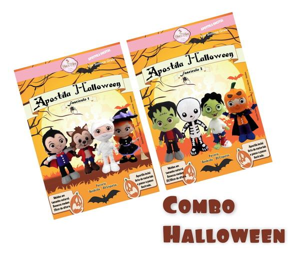 Apostila de Feltro Halloween - Fasc 1 e 2 - Combo