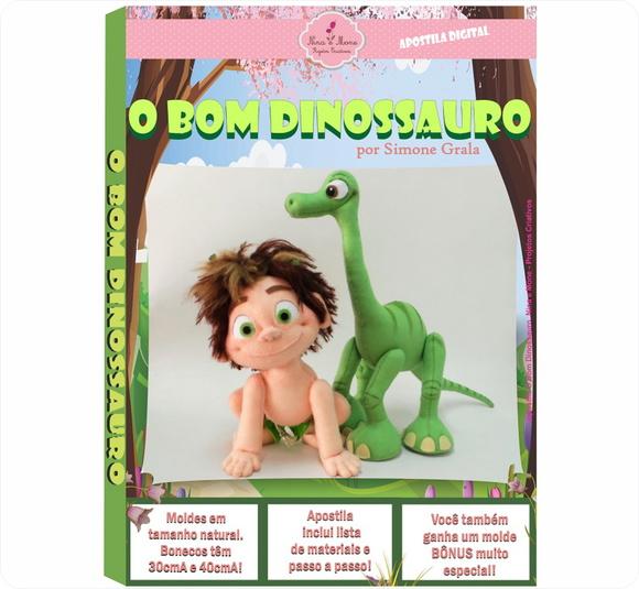 Apostila de Feltro o Bom Dinossauro - Arlo e Spot