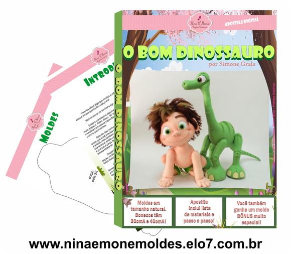 Apostila de Feltro o Bom Dinossauro - Arlo e Spot