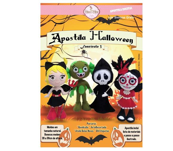 Apostila de Feltro Halloween - Fascículo 3