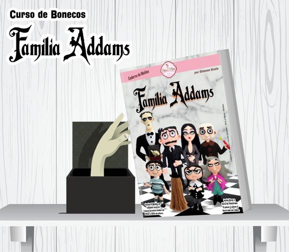 Curso de Bonecos de feltro Família Addams