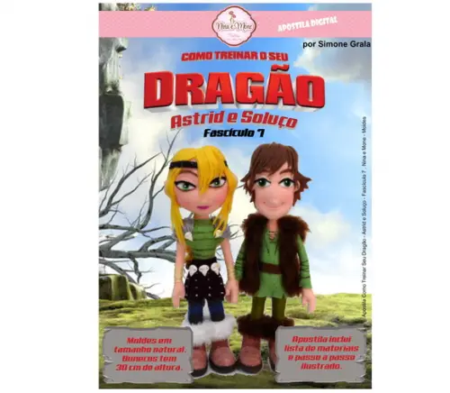 Apostila Como Treinar Seu Dragão- Astrid e Soluço -fasc 7