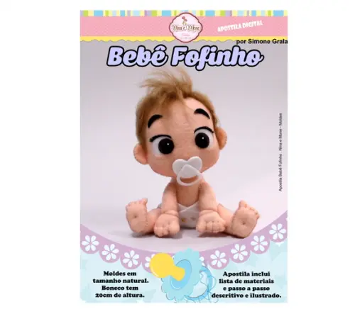 Apostila de Feltro Bebê Fofinho