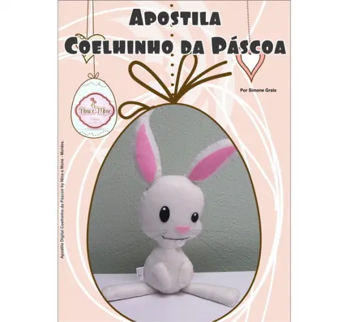 Apostila de Feltro Coelhinho da Páscoa