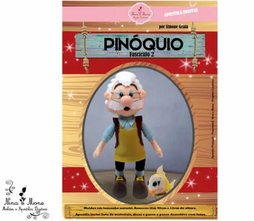 Apostila de Feltro Pinóquio - Fascículo 2