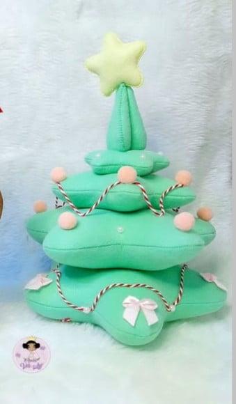 Árvore de Natal em Feltro Pequena 25 cm