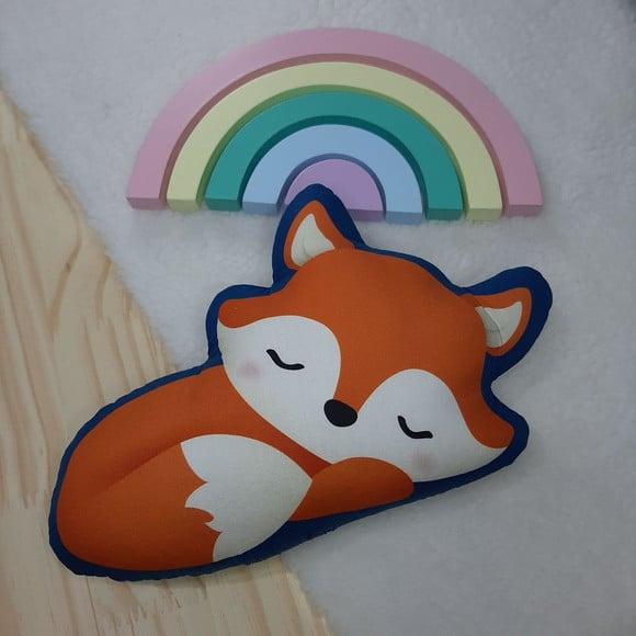 Almofada Rposinha Naninha para Bebê - Decoração