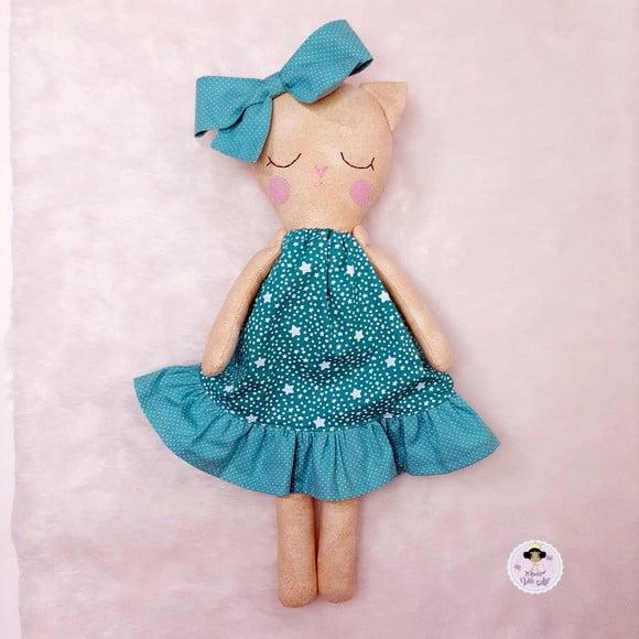 Boneca de Pano Gatinha