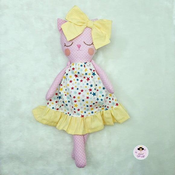 Boneca Gatinha para Brincar