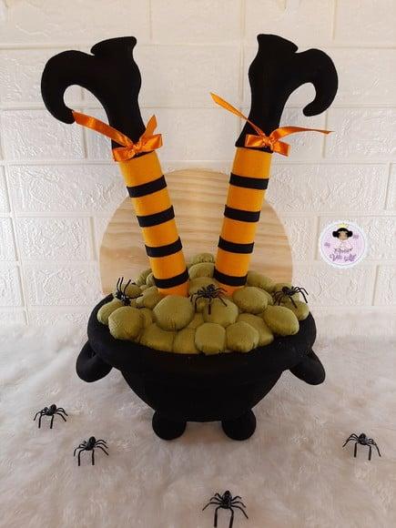 Caldeirão de Bruxa - Halloween 41cm