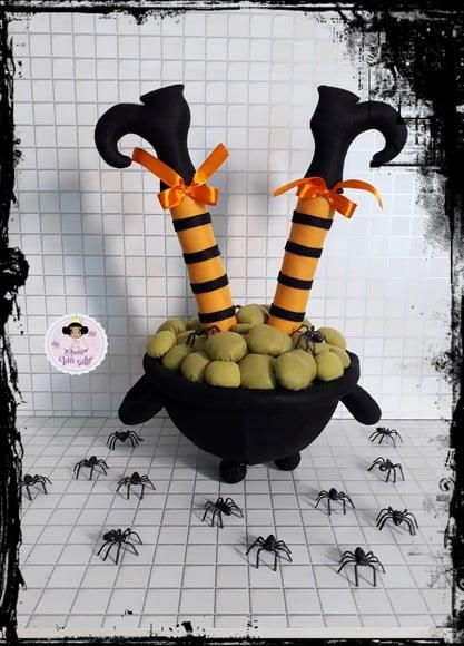Caldeirão de Bruxa - Halloween 41cm