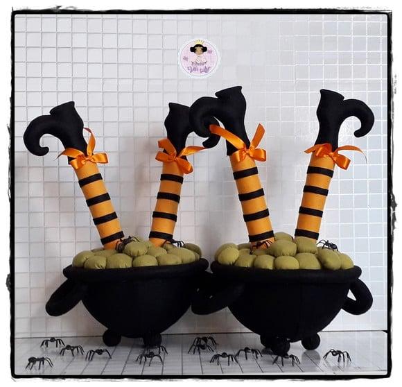 Caldeirão de Bruxa - Halloween 41cm