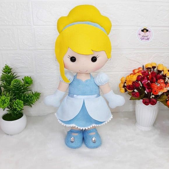 Princesa Cinderela 35cm Decoração de Festa