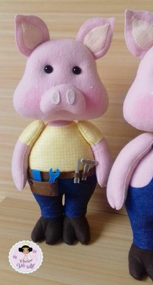 Três Porquinhos 35 cm