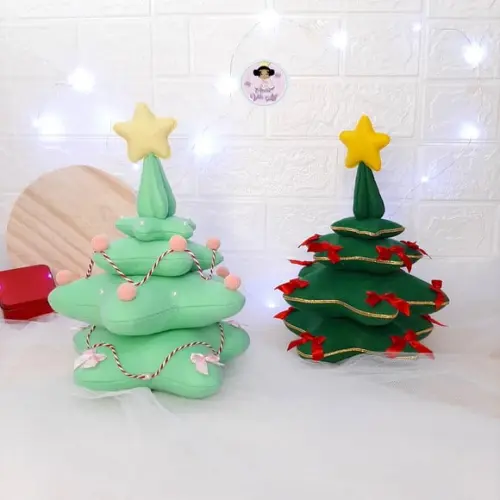 Árvore de Natal em Feltro Pequena 25 cm