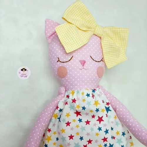 Boneca Gatinha para Brincar