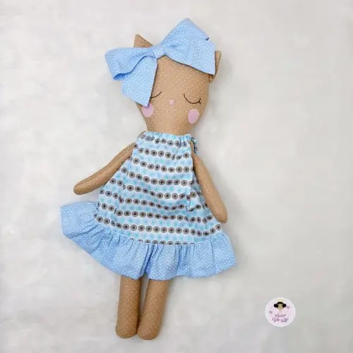 Boneca de Pano Gatinha