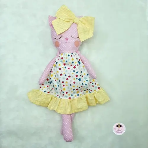 Boneca Gatinha para Brincar