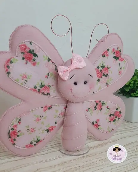 Borboleta em Feltro
