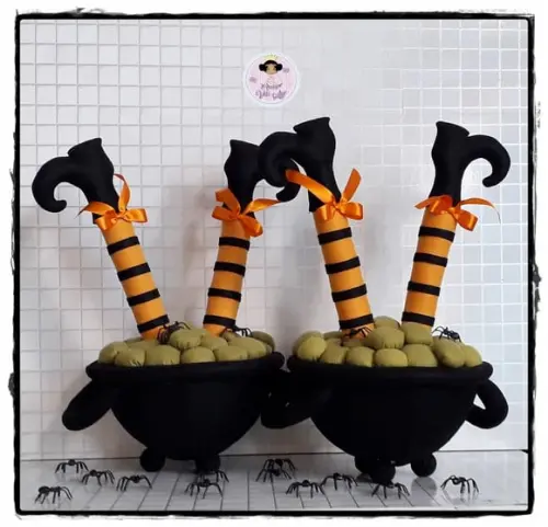 Caldeirão de Bruxa - Halloween 41cm